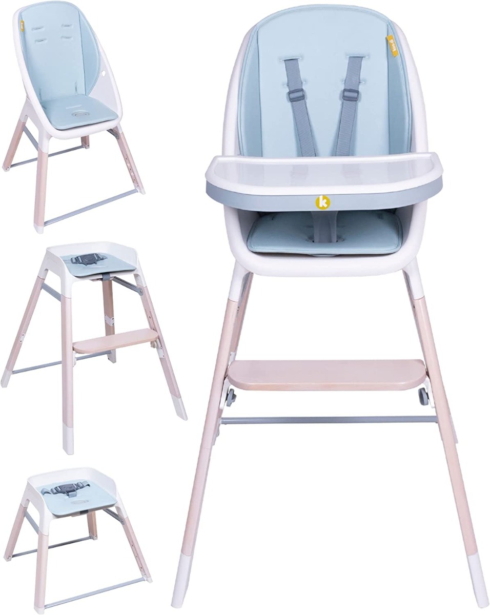 Koo Di Tiny Tapas Tasty In Wooden High Chair Babystore Ae