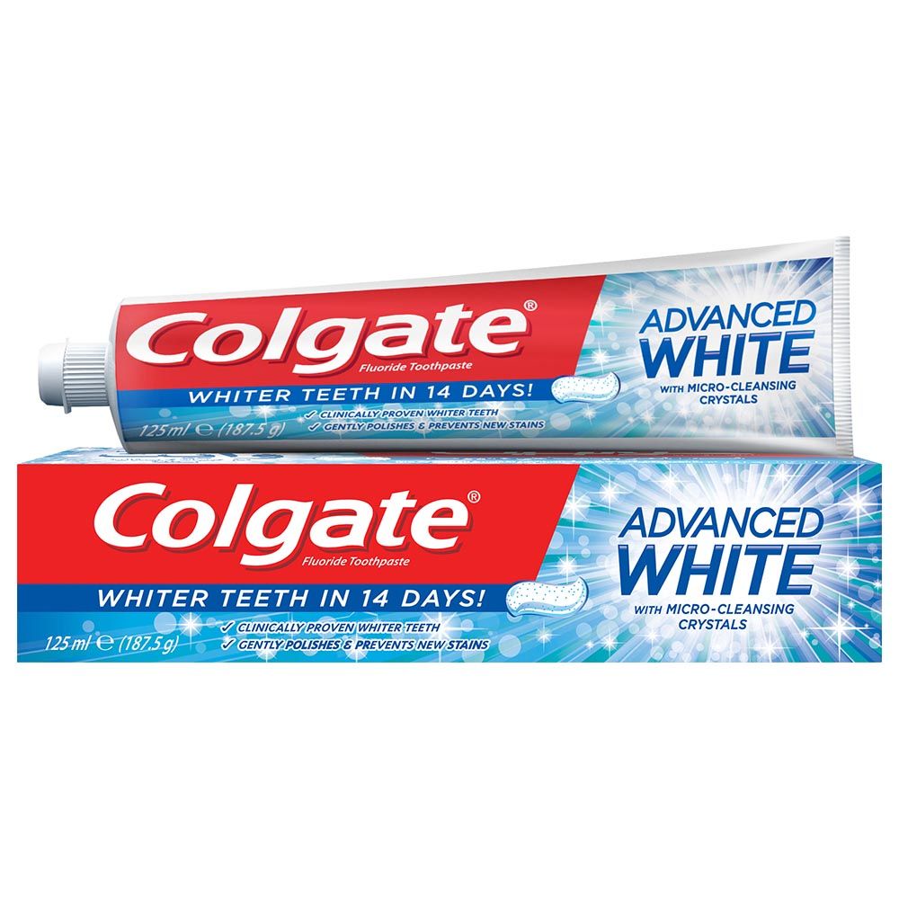 Colgate Advanced Whitening Toothpaste Ml Babystore Ae