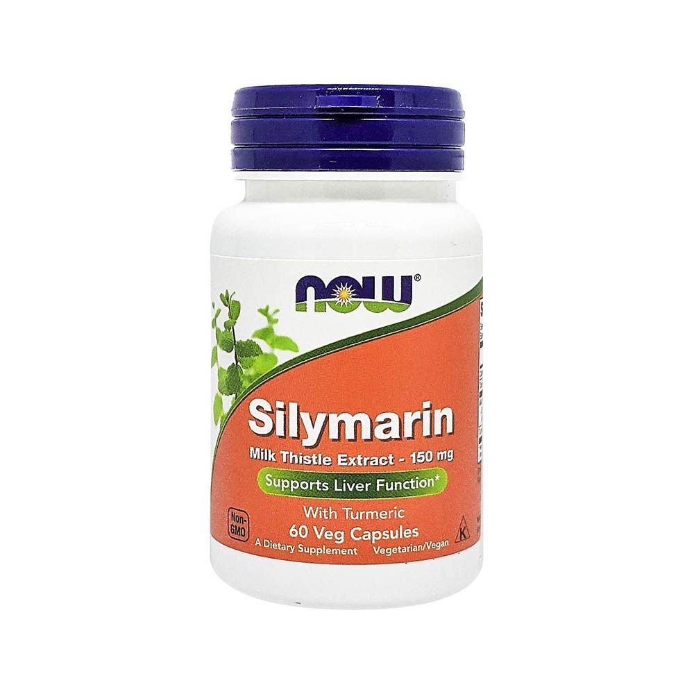 Now Foods Silymarin Milk Thistle Extract 150 Mg 60 Veg Capsules