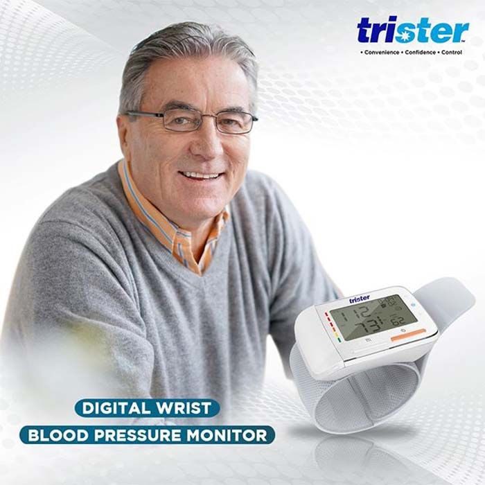 Trister Digital Wrist Blood Pressure Monitor Babystore Ae