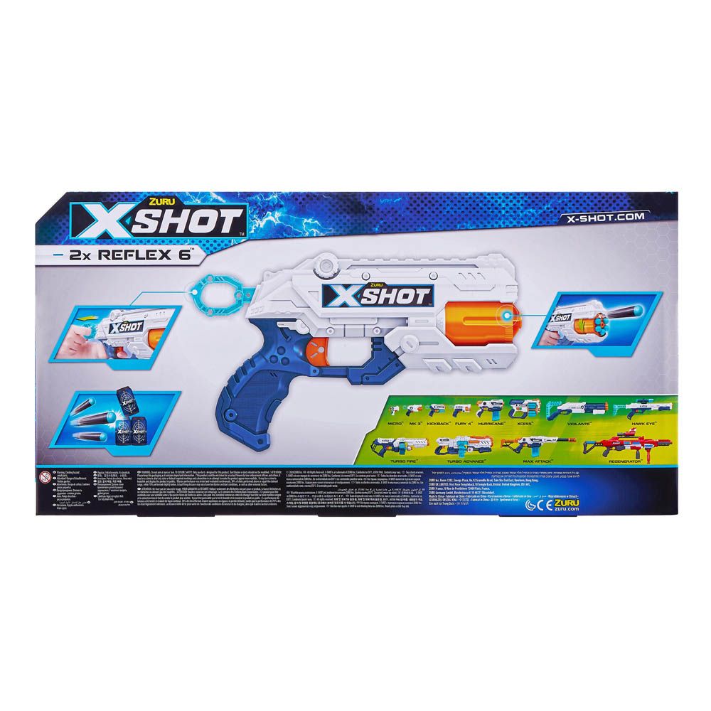 X Shot Excel Reflex Double Pack Babystore Ae