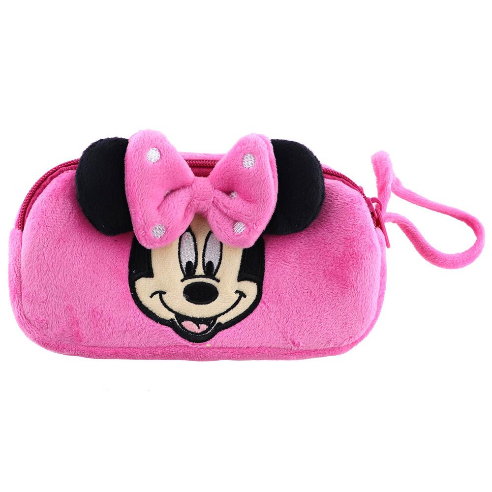 Minnie mouse store plush in pouch