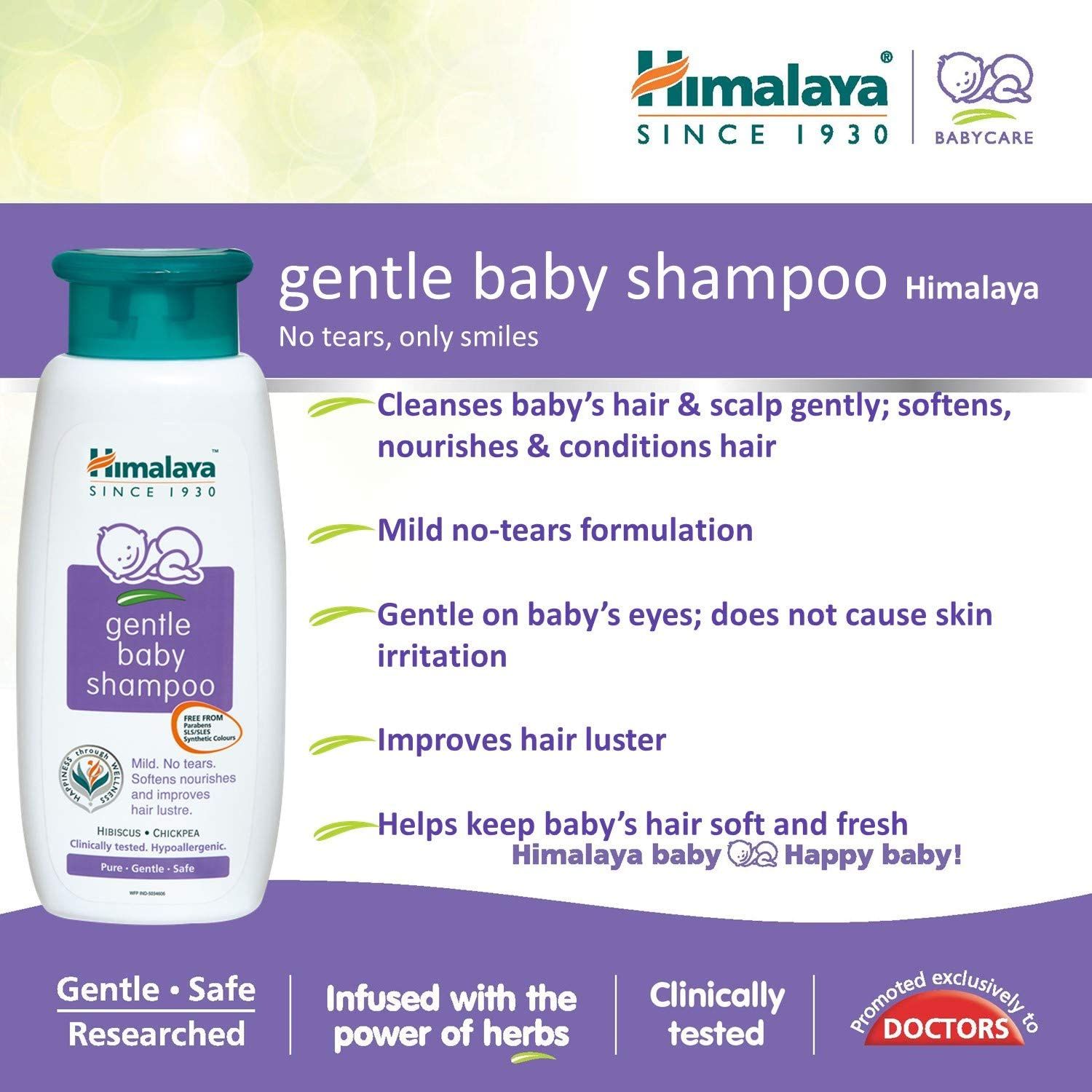 Gentle baby hot sale shampoo