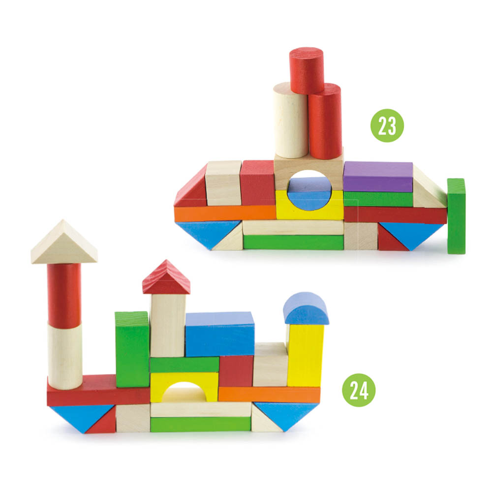 New Classic Toys - Building Blocks - 100 Pcs