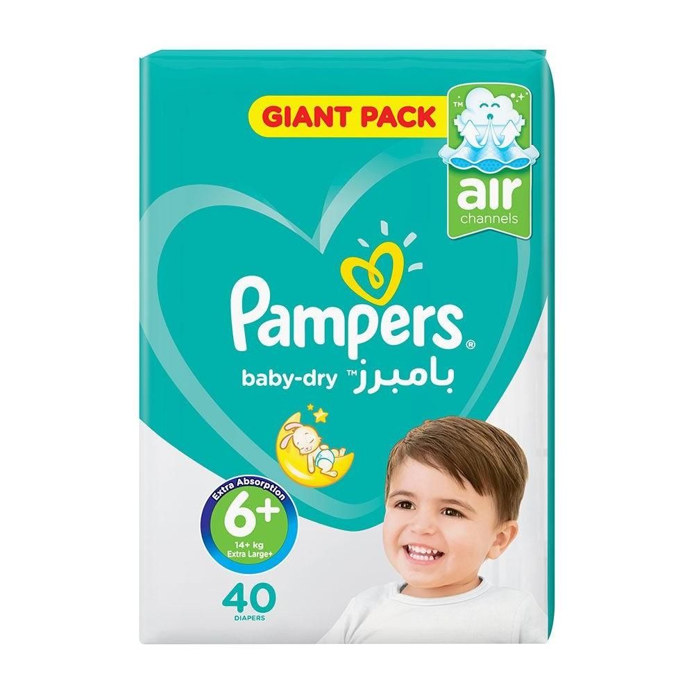 Pampers baby best sale diapers large