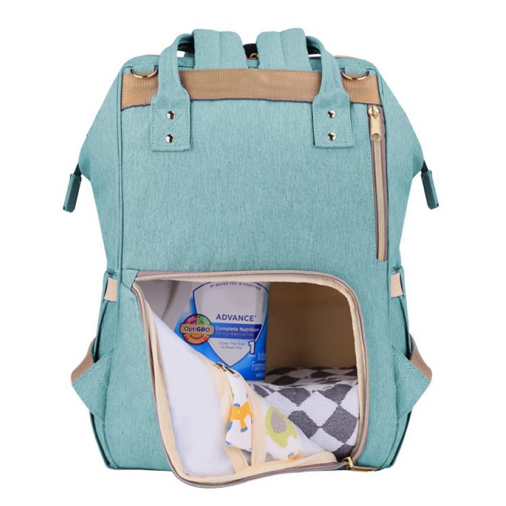 Teal diaper 2024 bag backpack