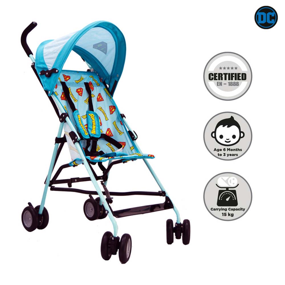 Umbrella stroller outlet with carry strap