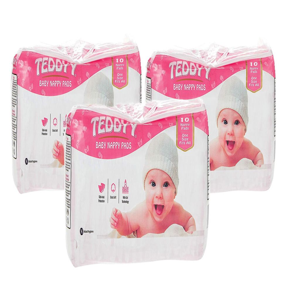 Teddy baby nappy store pads