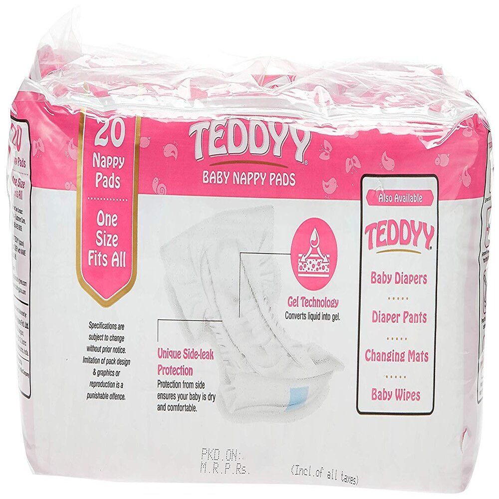 Teddy store nappy pads