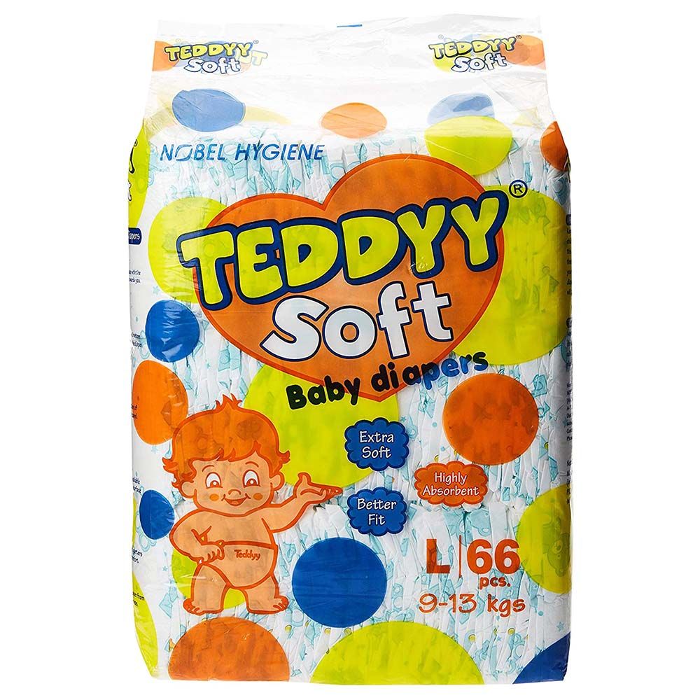 Teddy Baby Diaper Easy Pants L Size - 42 Pieces