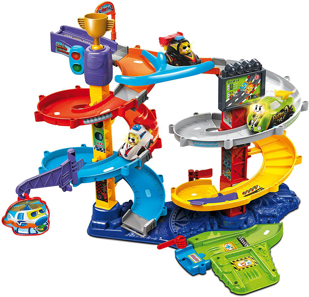 Vtech - Toot-Toot Drivers Twist & Race Tower- Babystore.ae