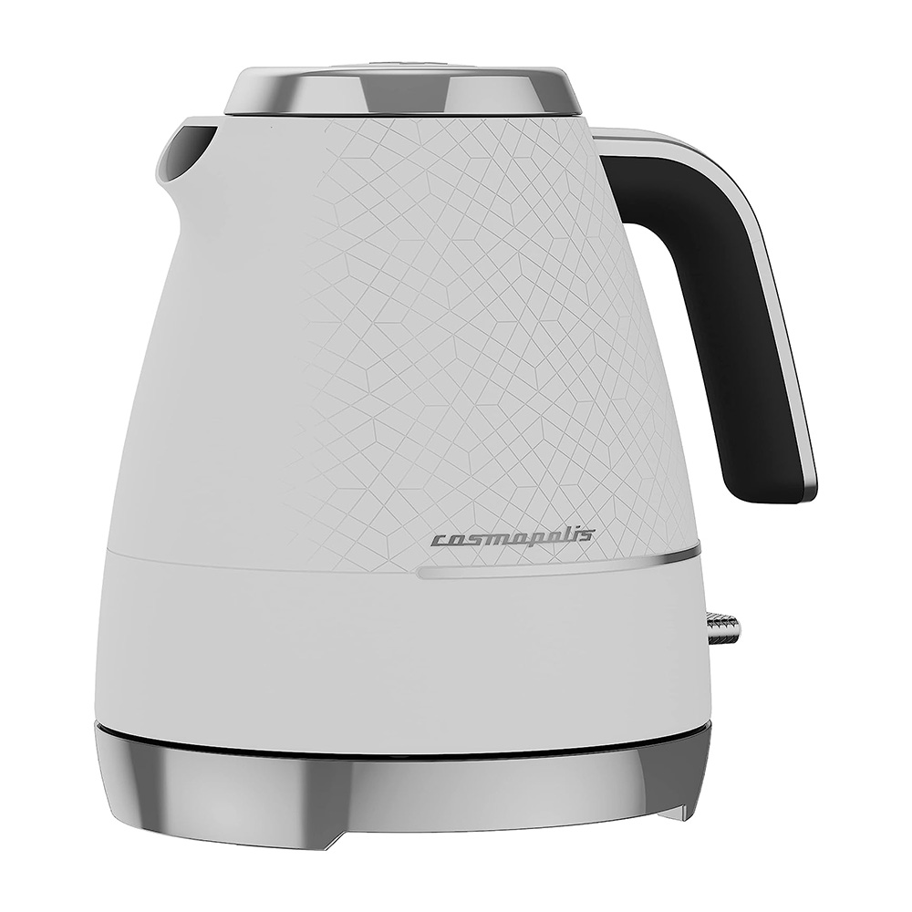 Black & Decker 1.7L Concealed Coil Kettle, White