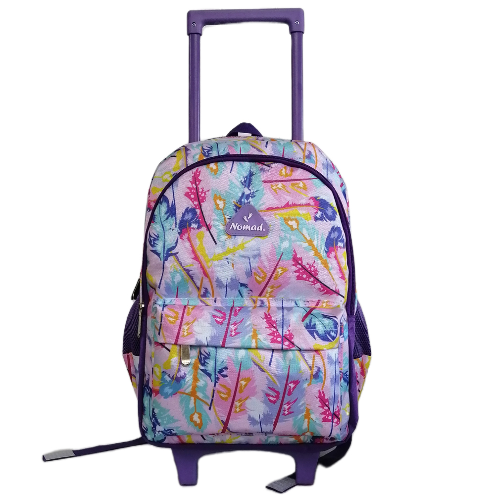 Nomad - Kids Primary Trolley Abstract Feather- Babystore.ae