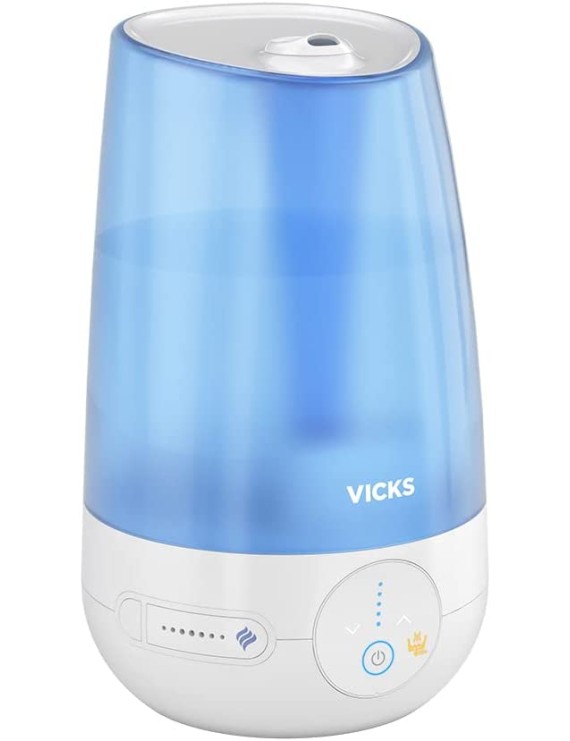 Vicks - VUL565E1 Cool Mist Ultrasonic Humidifier, 4.5 ltr, 21 Watts ...