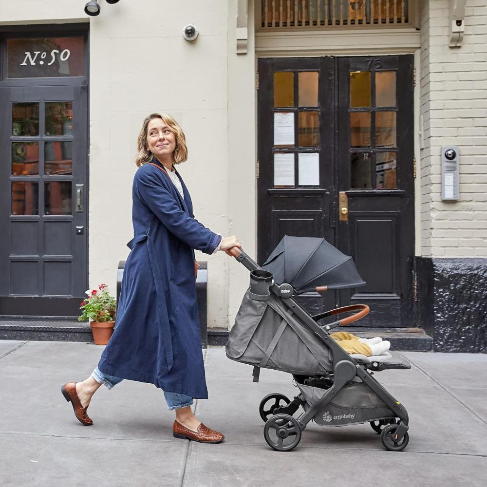 Ergobaby Metro Deluxe Compact City Stroller London Grey Babystore.ae