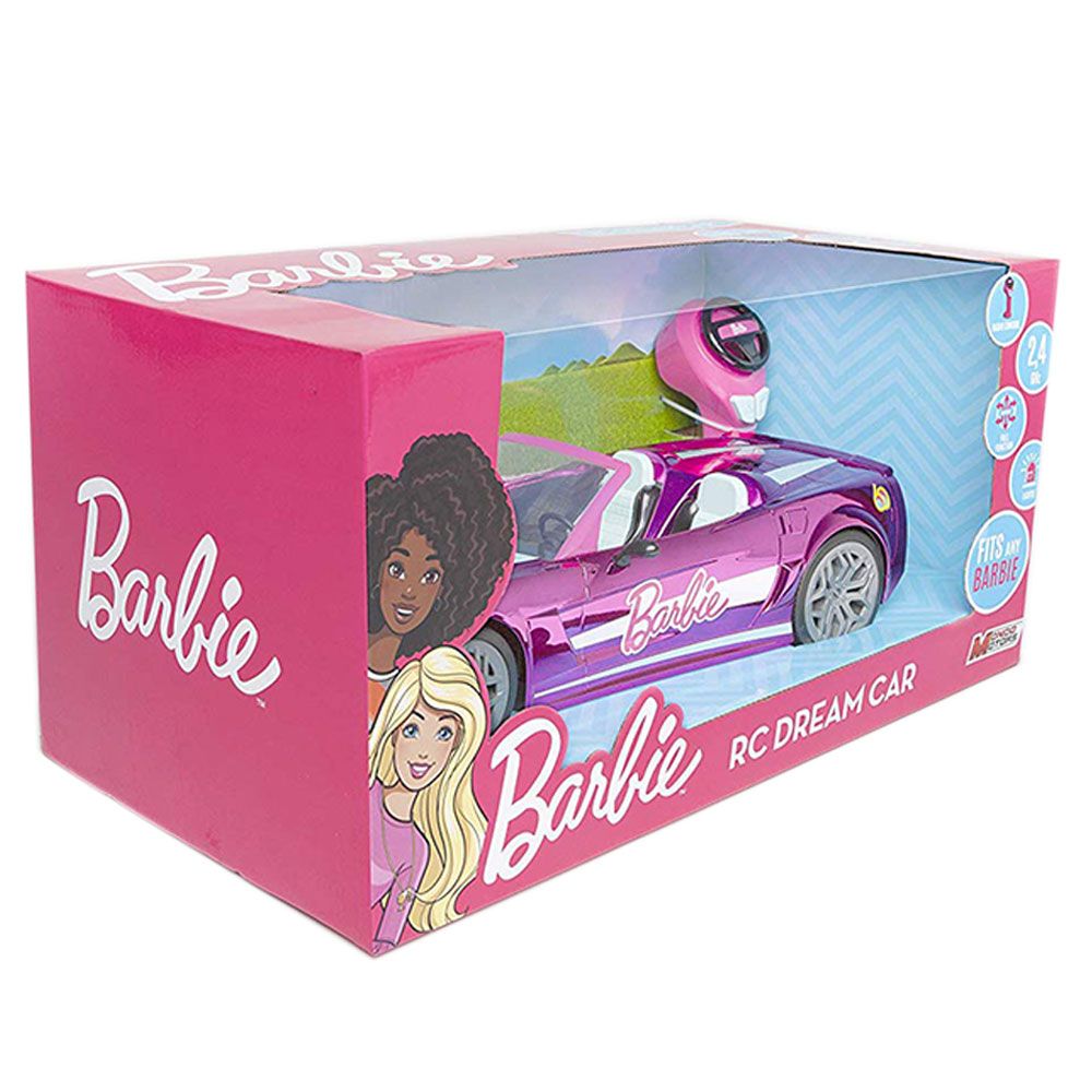 Mondo - Barbie RC Dream Car 2.4Ghz - Pink- Babystore.ae