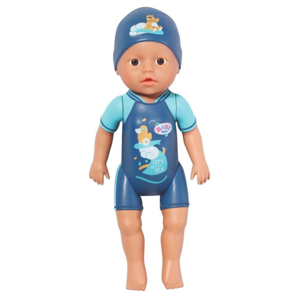 Baby Born - My First Swim Boy Doll - 30cm w/ Costume- Babystore.ae