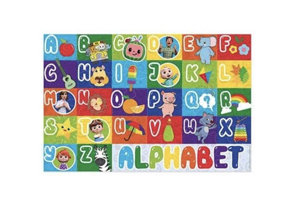 Cocomelon - Giant Alphabet Floor Puzzle- Babystore.ae