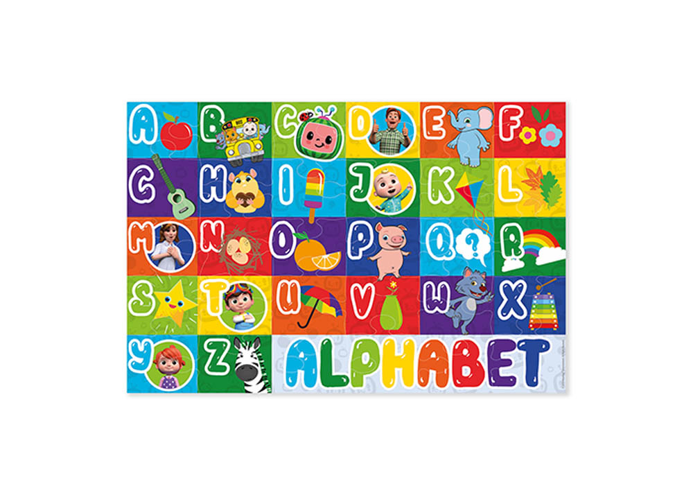 Cocomelon - Giant Alphabet Floor Puzzle- Babystore.ae