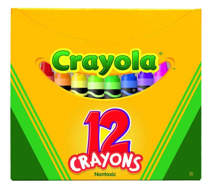 Crayola - 12 Ct. Crayons Tuck Box- Babystore.ae