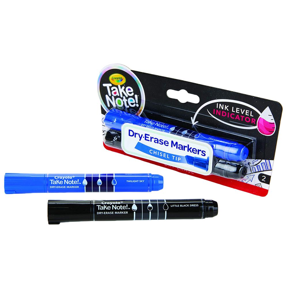 Crayola Take Note Dry Erase Markers 12ct