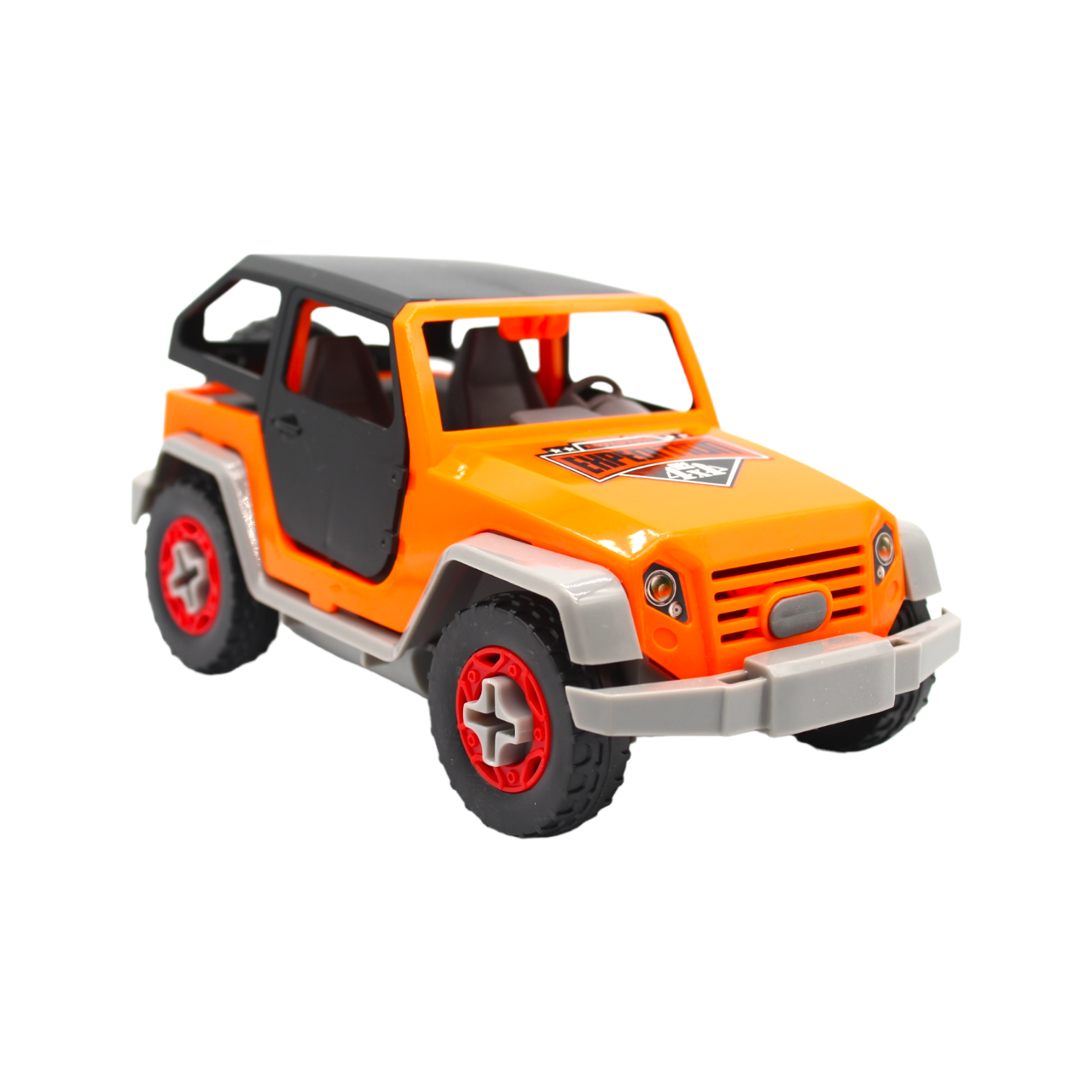 D-Power - DIY Smart Wheels Race Car for Kids with Truck - Orange ...