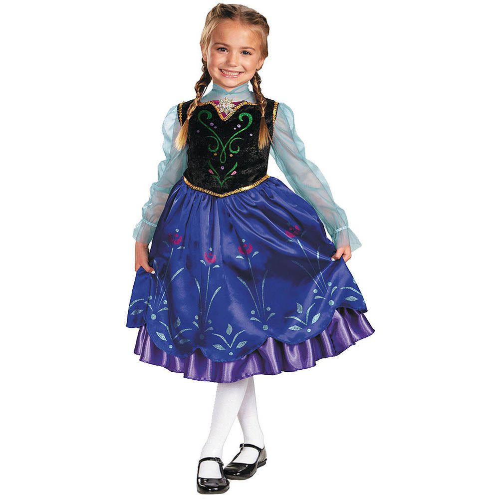 Disney - Frozen Deluxe Anna Costume- Babystore.ae