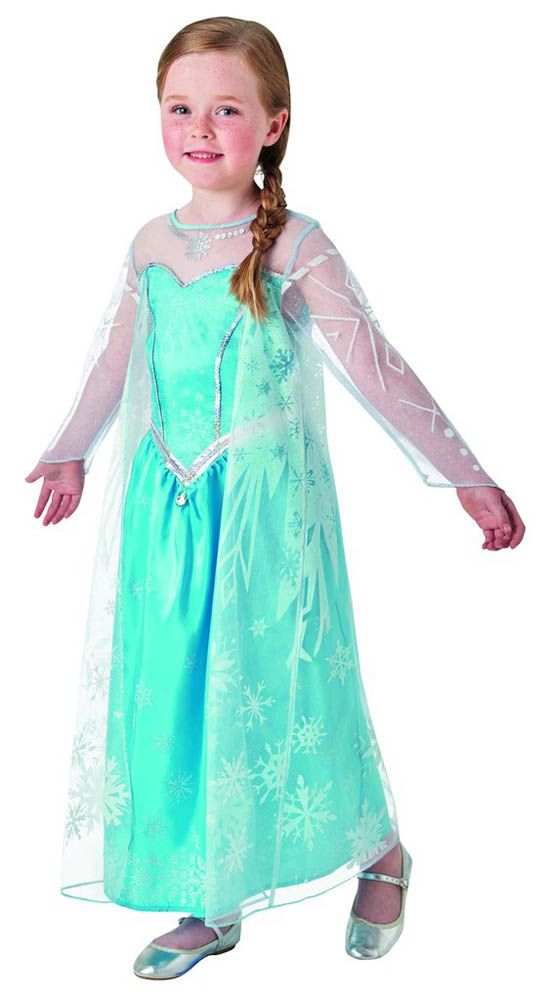 Disney - Frozen Movie Queen Elsa Deluxe Costume- Babystore.ae