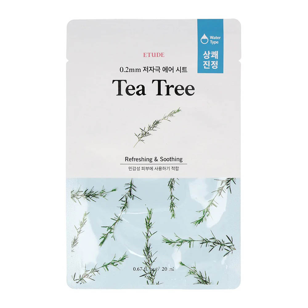 Etude House - 0.2 Air Mask-Tea Free 20ml [ Refreshing & Soothing ...