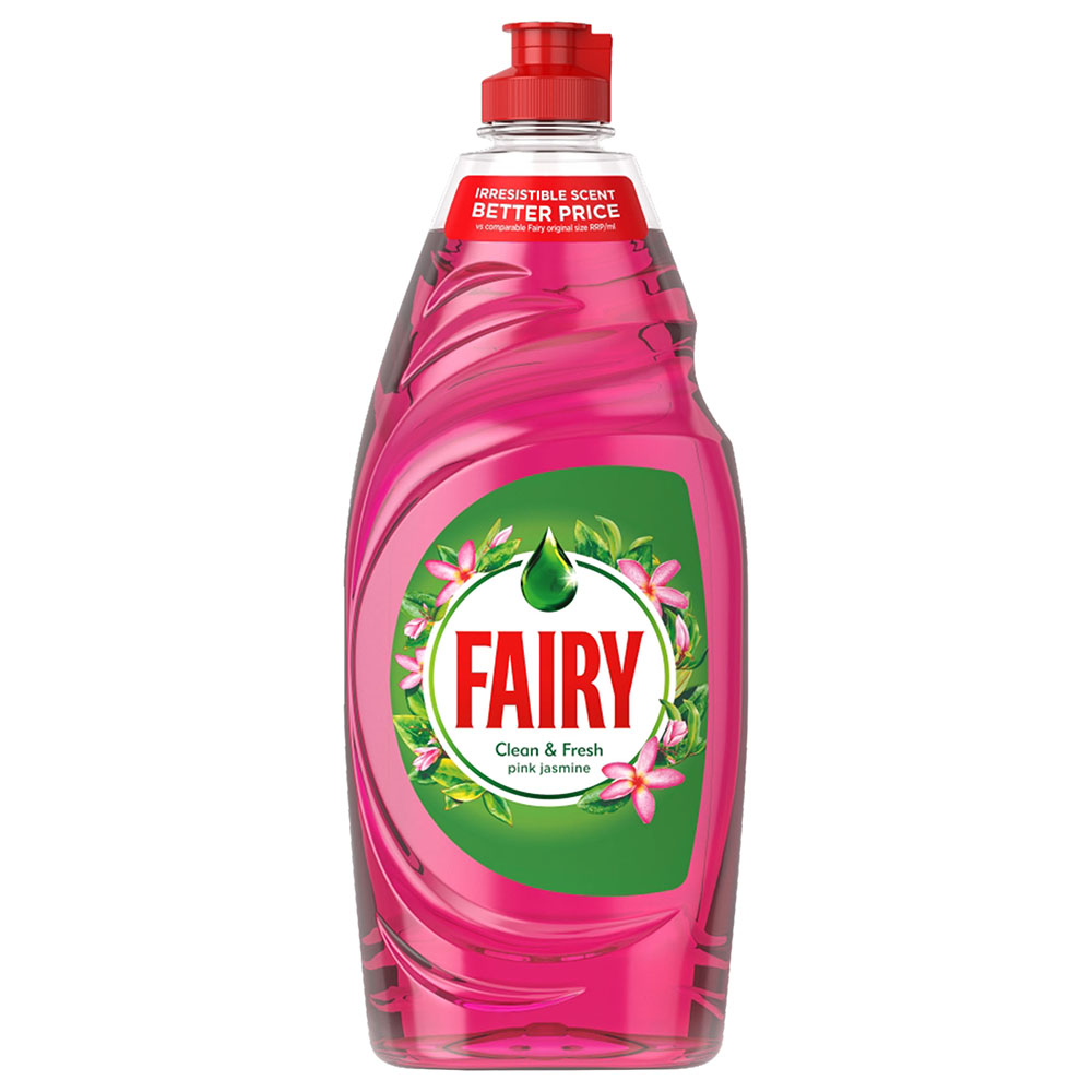 Fairy - Dishwashing Liquid - Pink Jasmine (520ml)- Babystore.ae