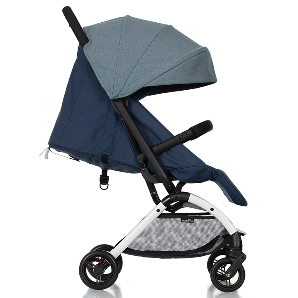 Evenflo - Wim Ultra-Compact Stroller - Blue- Babystore.ae