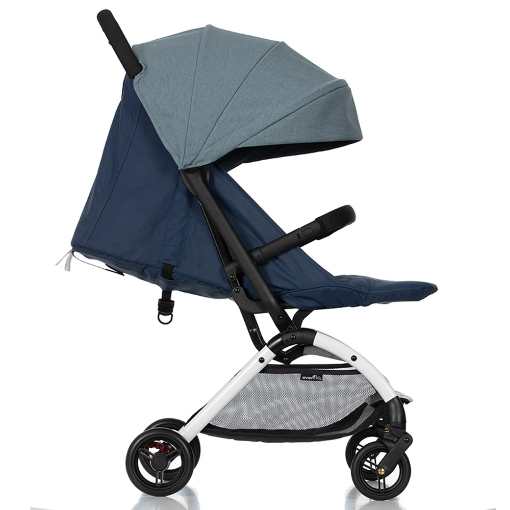 Evenflo - Wim Ultra-compact Stroller - Blue- Babystore.ae