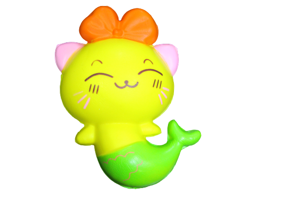 Mermaid cat outlet squishy