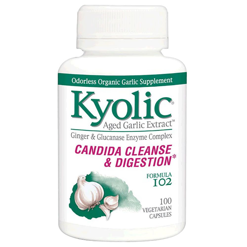 Kyolic - Aged Garlic Extract Candida Cleanse And Digestion -100 ...