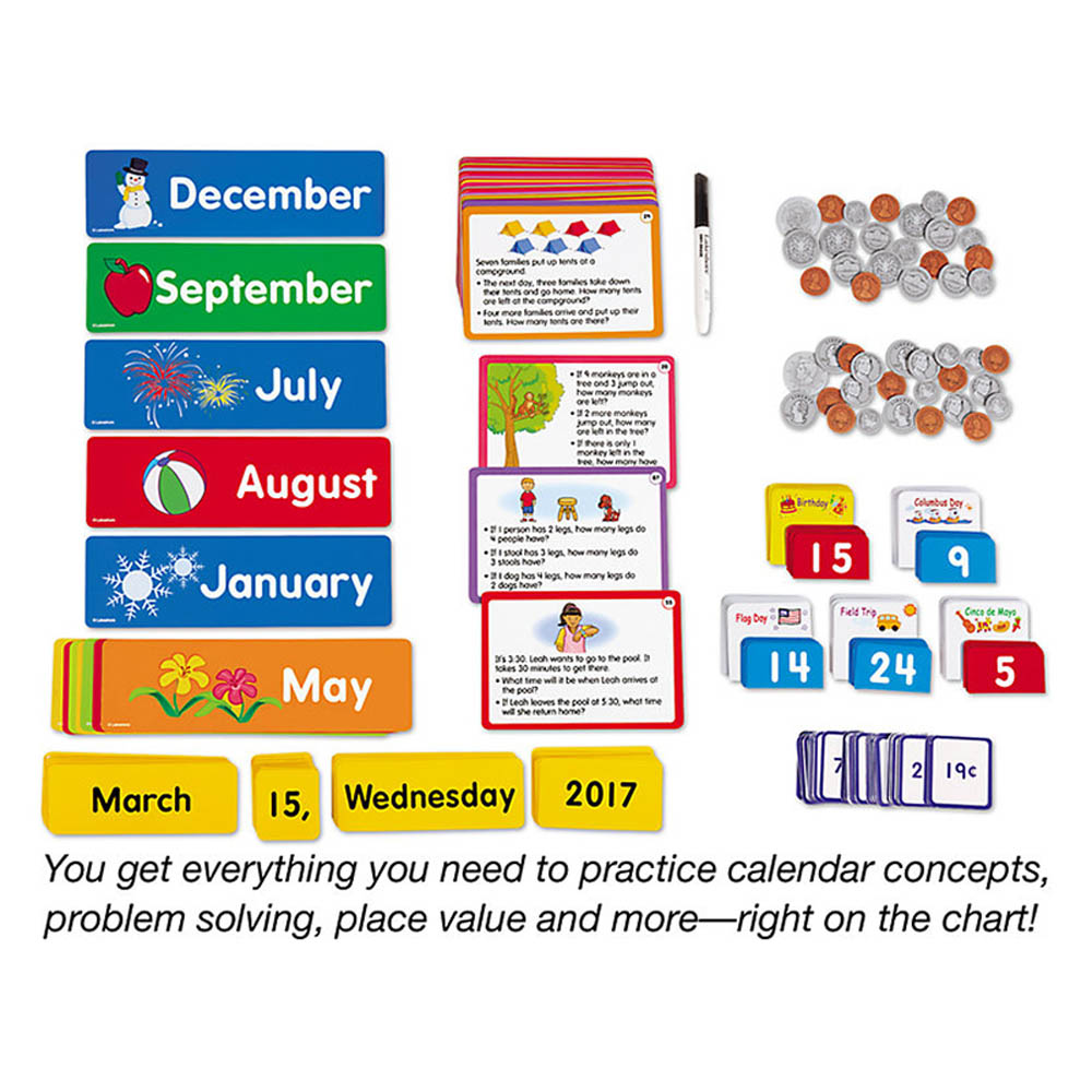 Lakeshore Calendar Math Center Babystore.ae