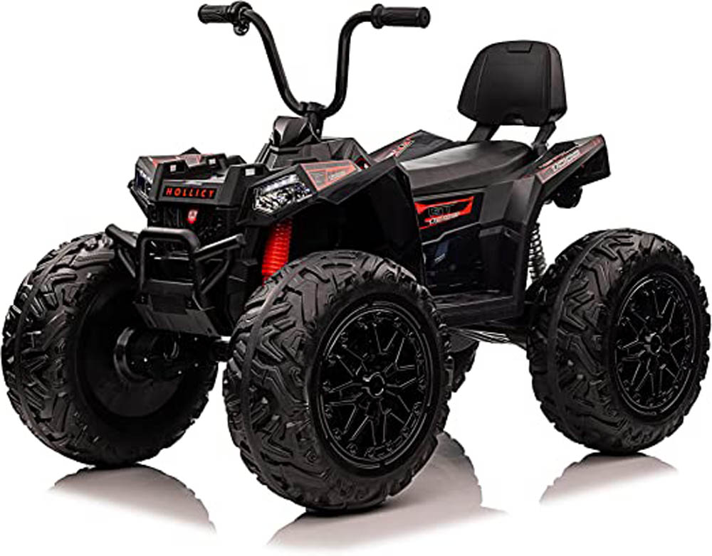 Lovely Baby - PoweRed Riding Kids Quad Bike - Black- Babystore.ae