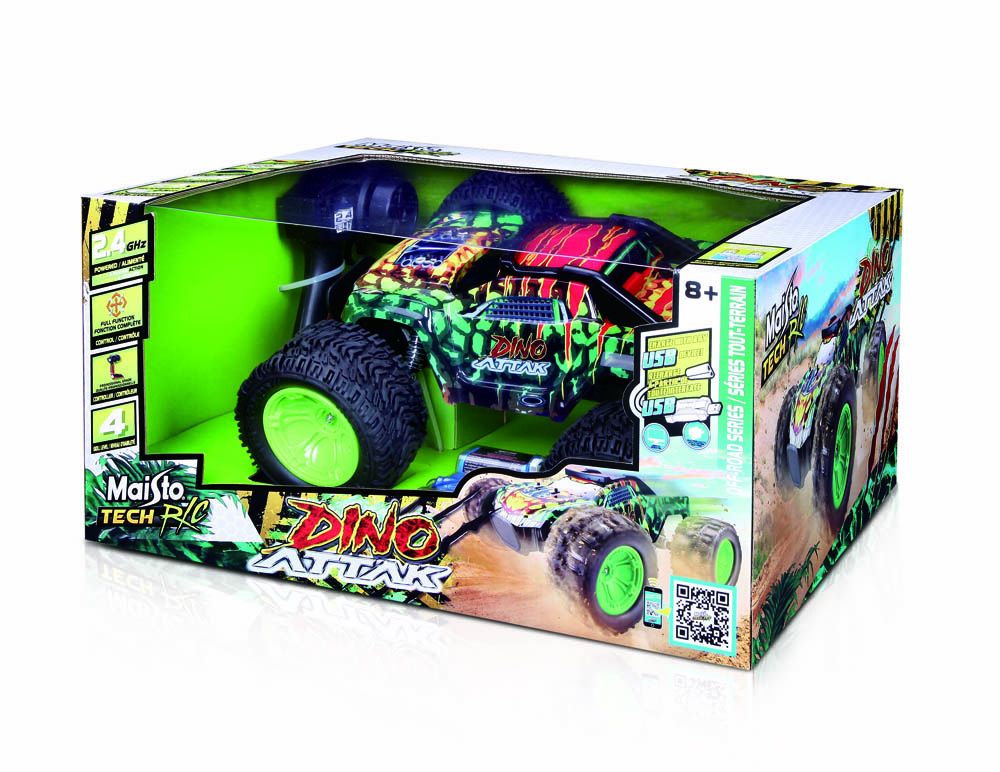 Maisto Tech - Radio Controlled Off Road Series Dino Attack- Babystore.ae