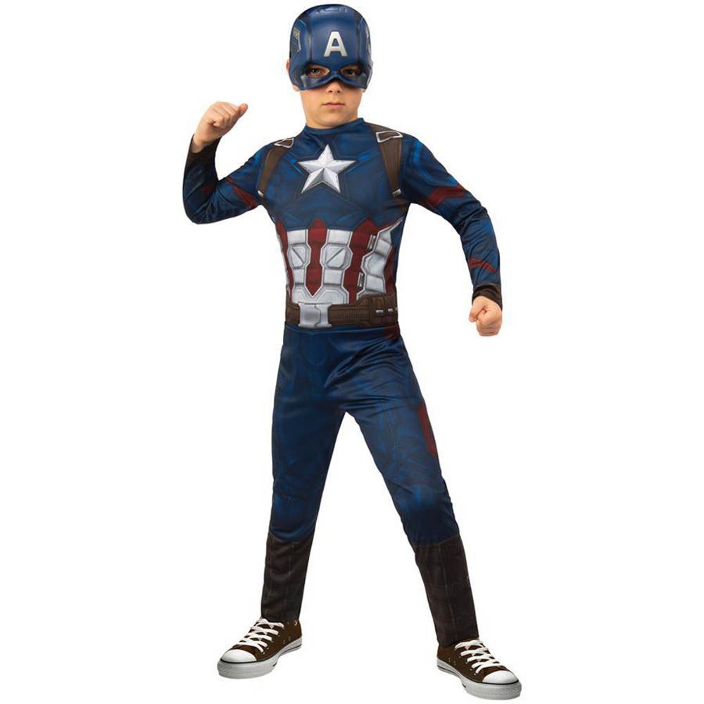 Marvel - Comics Classic Captain America Comic Book Costume- Babystore.ae