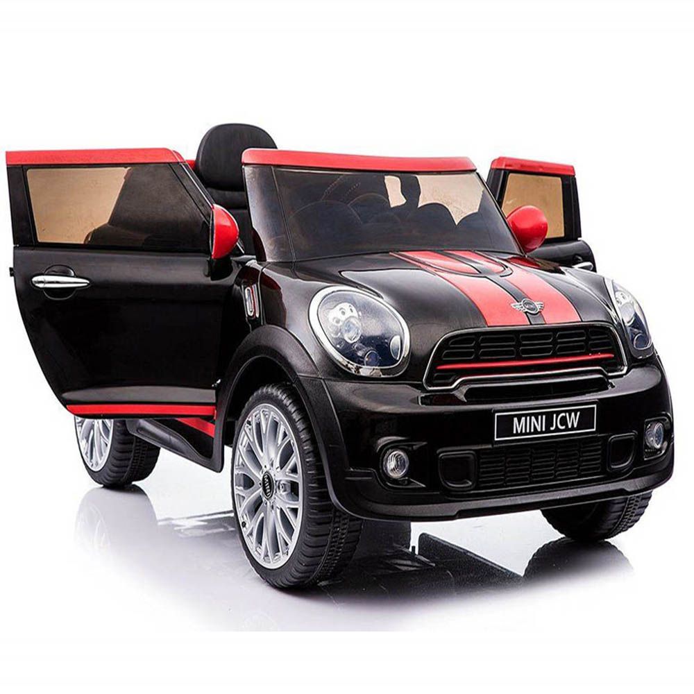 Megastar - Licensed Ride On Mini Jcw (Black) 12V Kids Electric Car-Jcw ...