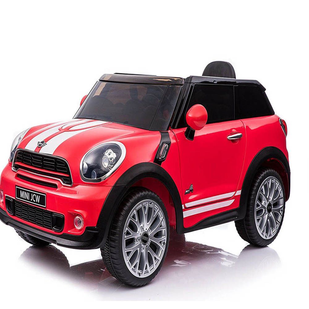 Megastar - Licensed Ride On Mini Jcw (Red) 12V Kids Electric Car-Jcw ...