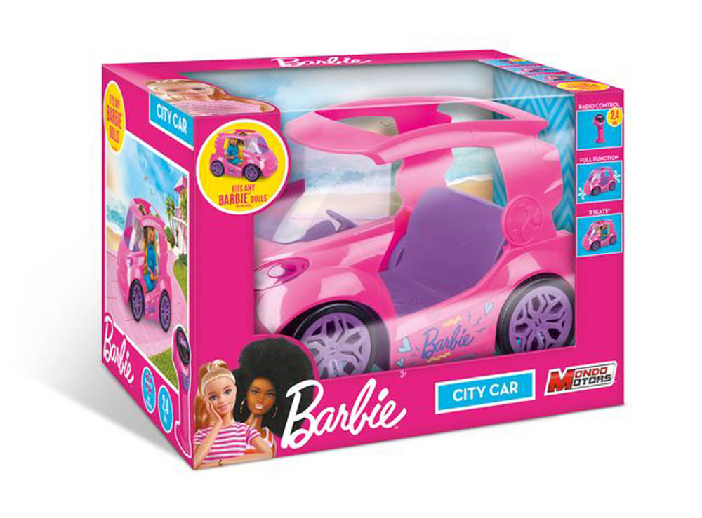 Mondo Toys - Barbie RC City Car 2.4Ghz- Babystore.ae