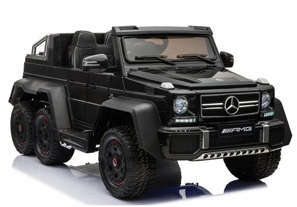 Myts - 6 Wheeler 12V Mercdes Benz G63 Kids Electric Rideon - Black ...