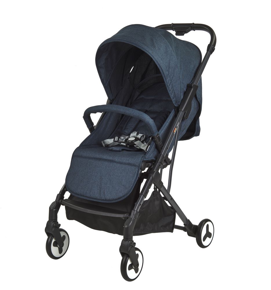 Gokke - Compact Baby Stroller - Navy Blue- Babystore.ae