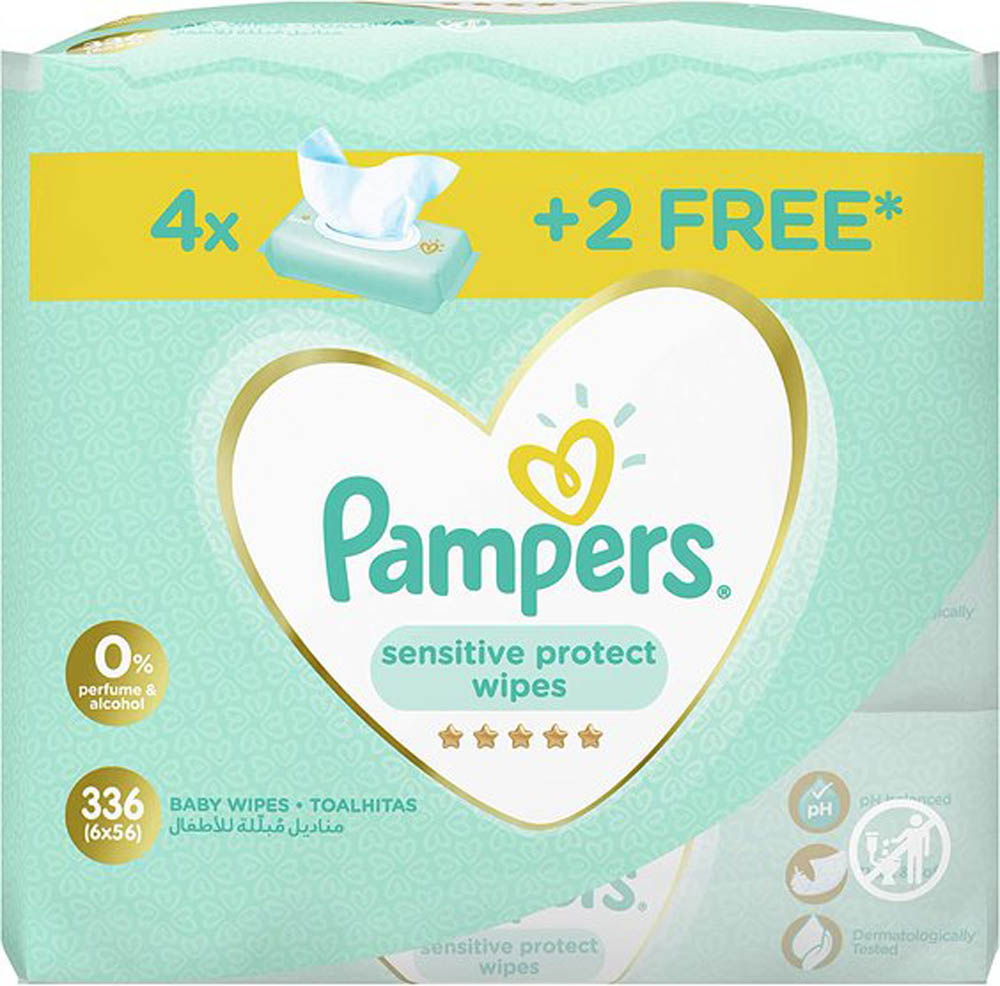 Pampers new baby sensitive 2024 wipes