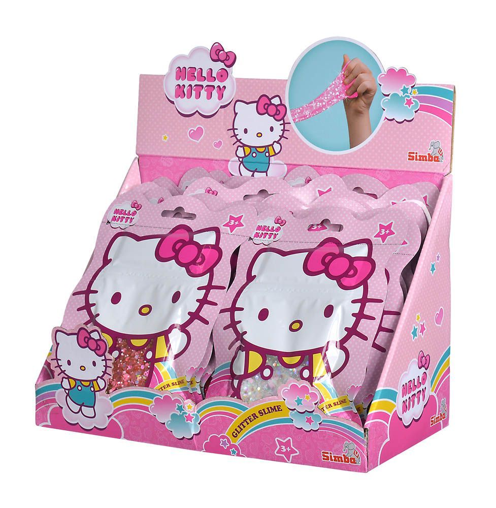 Hello Kitty - Hk Glitter Slime, 4-assorted- Babystore.ae