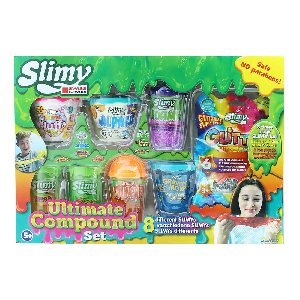 Slimy - Ultimate Compound Set With Eight Awesome Collectable Slime ...