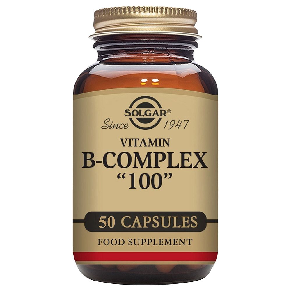 Solgar - B-Complex Inch100 Inch Vegetable Capsules 50'S- Babystore.ae