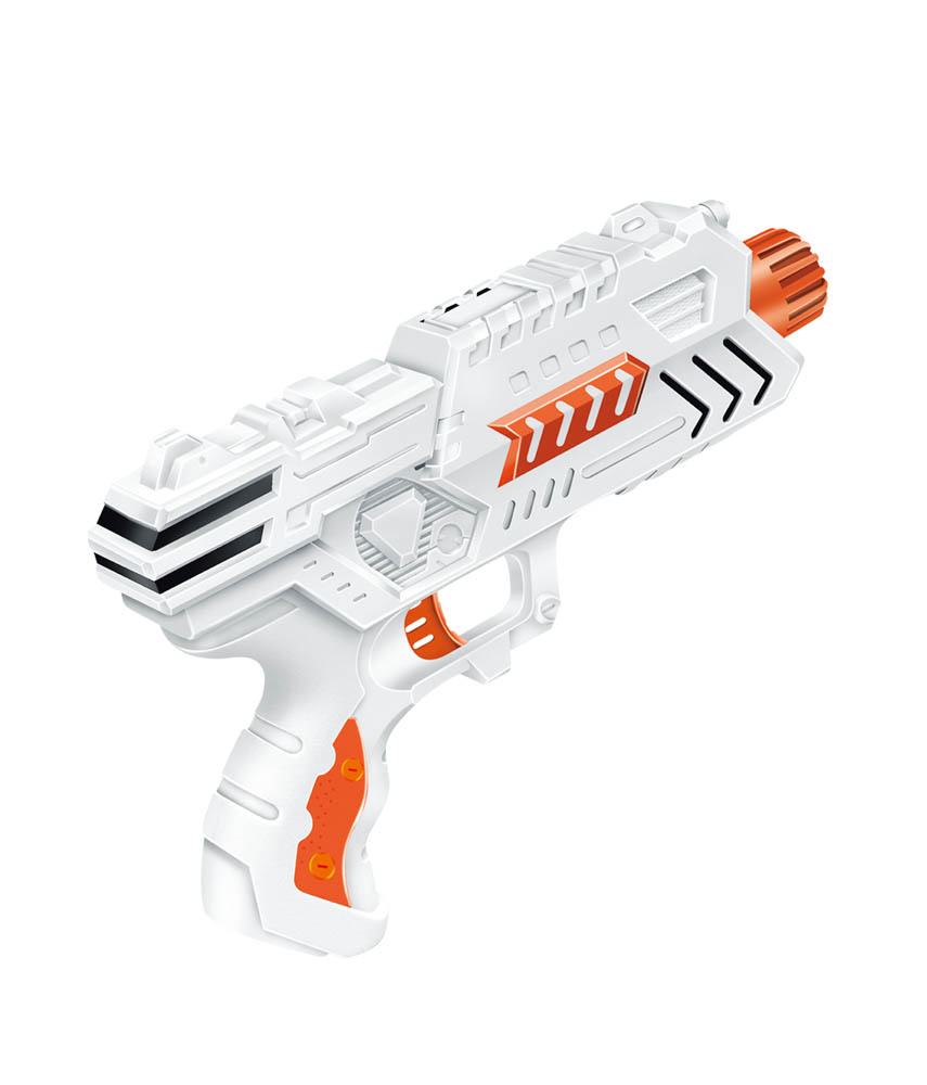 Space Blasters - Dual Revolving Target With 2 Guns- Babystore.ae