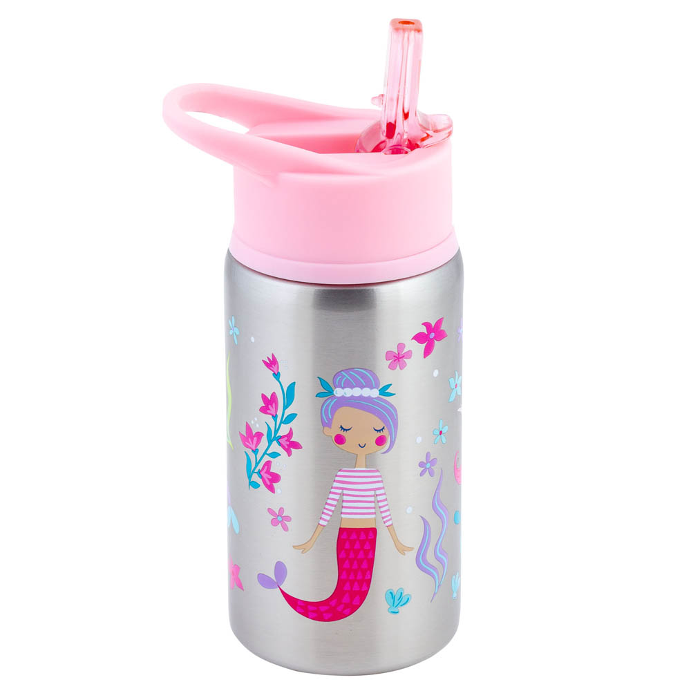 EcoVessel Kids Jungle Splash Water Bottle 12 oz