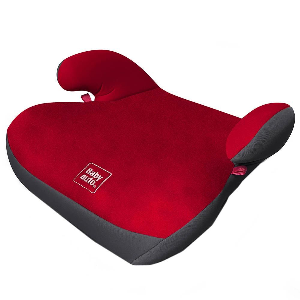 BabyAuto Red/Grey Vista Car Booster Seat- Babystore.ae